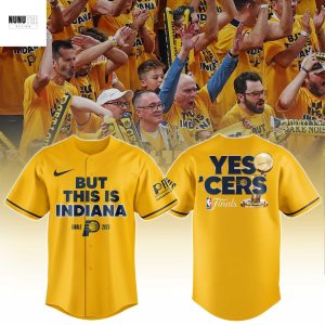 Indiana Pacers Final 2025 But This Is Indiana Baseball Jersey