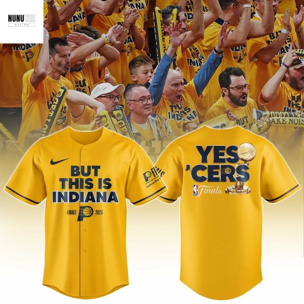 Indiana Pacers Final 2025 But This Is Indiana Baseball Jersey