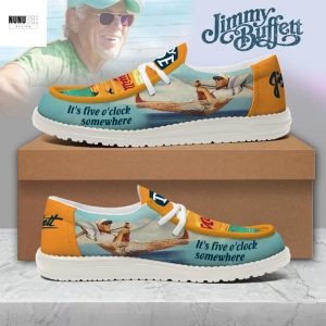 Jimmy Buffett Its Five Oclock Somewhere Hey Dude Shoes