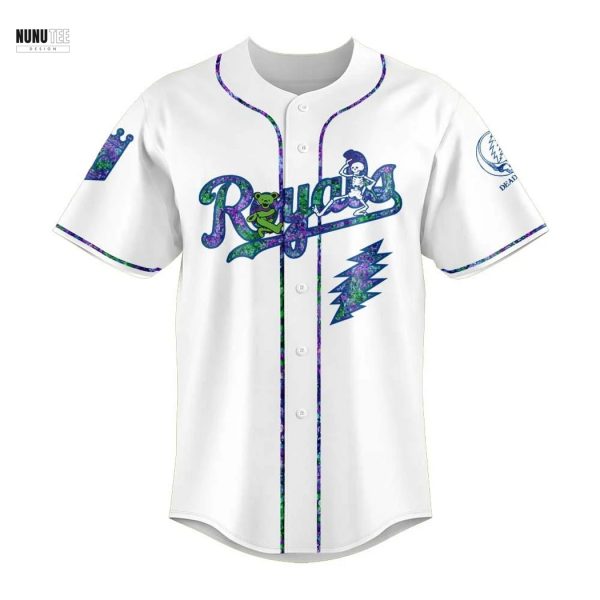 Kansas City Royals Grateful Dead Night Baseball Jersey