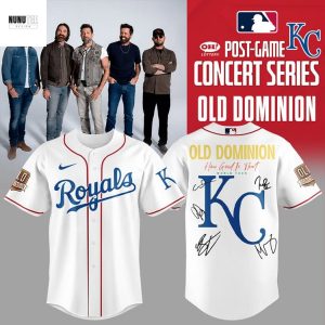 Kansas City Royals x Old Dominion How Good Is That World Tour Signature Baseball Jersey