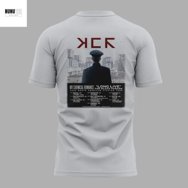 Los Angeles Dodgers x My Chemical Romance Long Live The Black Parade Tour 3D T-Shirt
