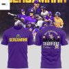 LSU Tigers NCAA Division Men College World Series 2025 3D T-Shirt