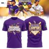 LSU Tigers NCAA Men College World Series 2025 3D T-Shirt