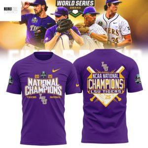 LSU Tigers NCAA National Champions 2025 3D T-Shirt