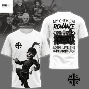 My Chemical Romance Long Live The Black Parade Tour 3D T-Shirt