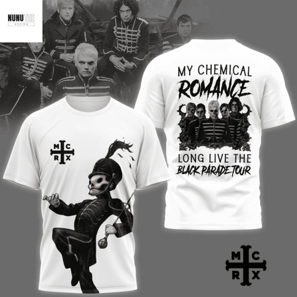 My Chemical Romance Long Live The Black Parade Tour 3D T-Shirt