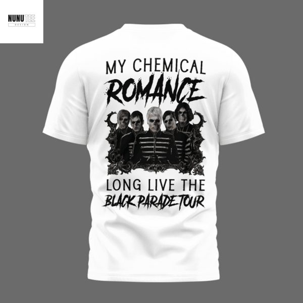 My Chemical Romance Long Live The Black Parade Tour 3D T-Shirt