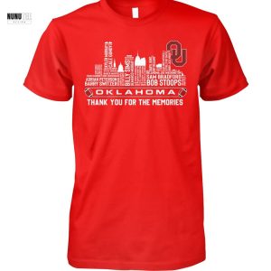 Oklahoma Sooners Thank You For The Memories Unisex T-Shirt