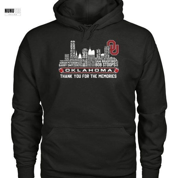 Oklahoma Sooners Thank You For The Memories Unisex T-Shirt