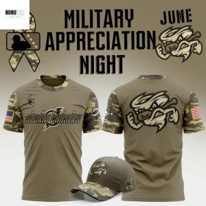 Omaha Storm Chasers Military Appreciation Night 2025 3D T-Shirt