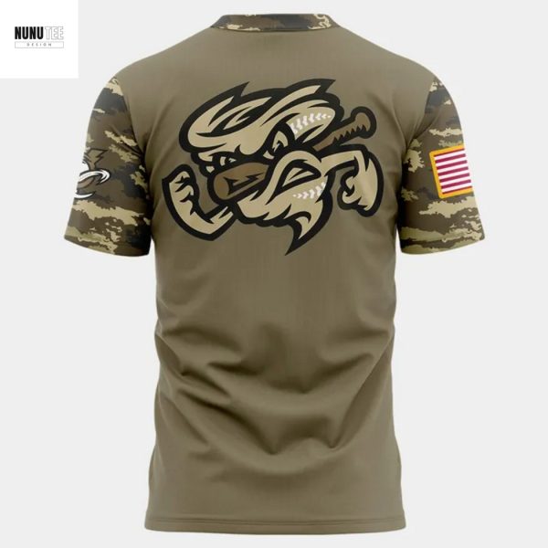 Omaha Storm Chasers Military Appreciation Night 2025 3D T-Shirt