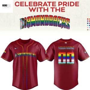 Personalized Arizona Diamondbacks Happy Pride Night Baseball Jersey