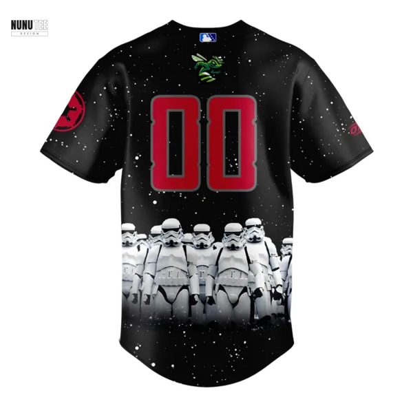 Personalized Augusta GreenJackets x Star War 2025 Baseball Jersey