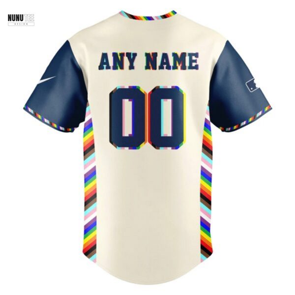 Personalized Baltimore Orioles Pride Night Baseball Jersey