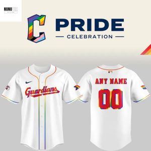 Personalized Cleveland Guardians Pride Night 2025 Baseball Jersey