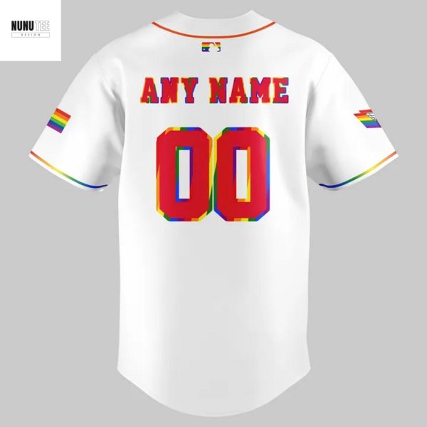 Personalized Cleveland Guardians Pride Night 2025 Baseball Jersey