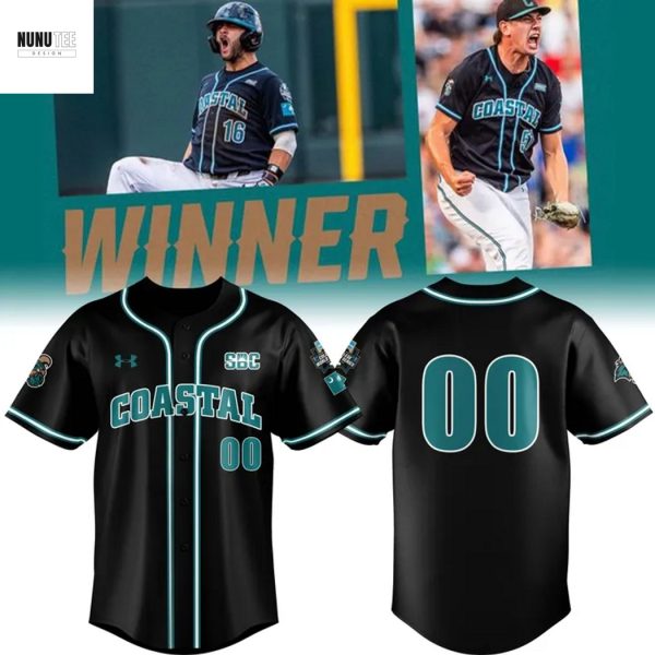 Personalized Coastal Carolina Chanticleers Baseball Jersey