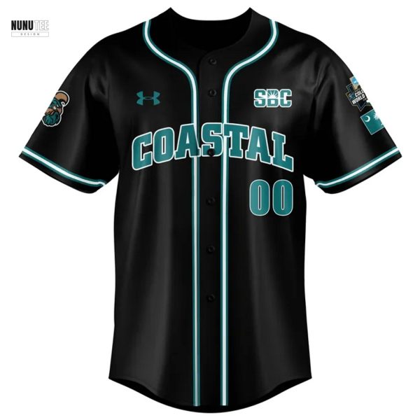 Personalized Coastal Carolina Chanticleers Baseball Jersey