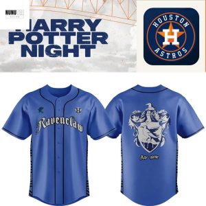 Personalized Houston Astros Ravenclaw House Baseball Jersey