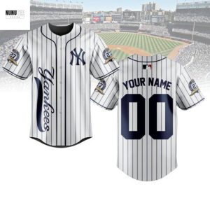 Personalized New York Yankees Baseball Jersey