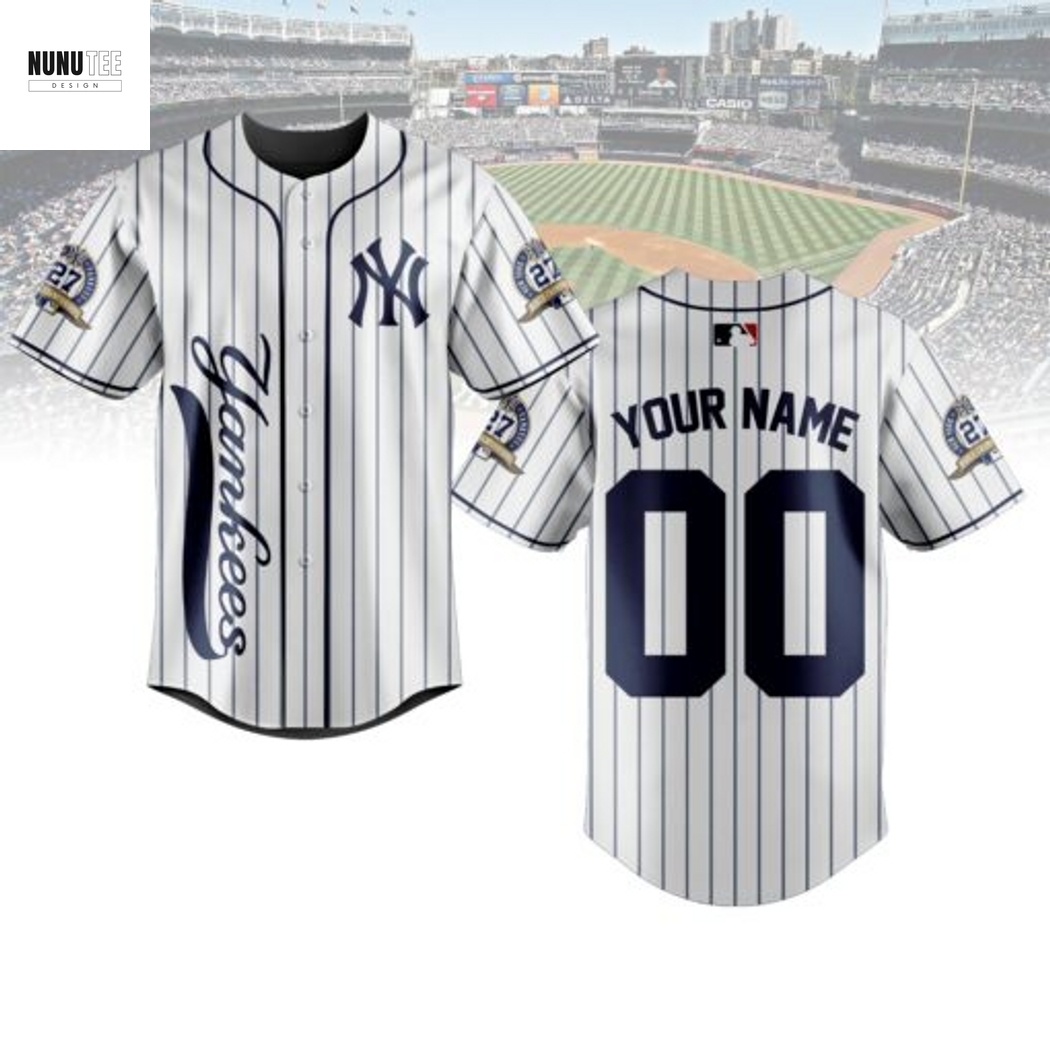 Personalized New York Yankees Baseball Jersey Personalized New York Yankees Baseball Jersey