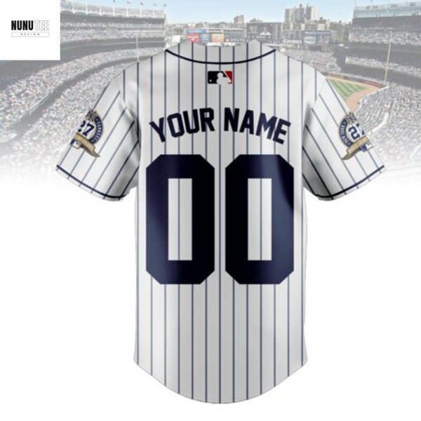 Personalized New York Yankees Baseball Jersey