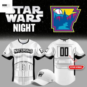 Personalized Northwest Arkansas Naturals Star Wars Baseball Jersey