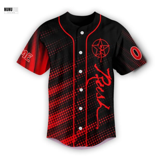 Personalized Rush 50th Anniversary Baseball Jersey