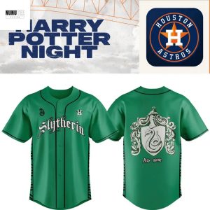 Personalized Houston Astros Slytherin House Ravenclaw House Baseball Jersey