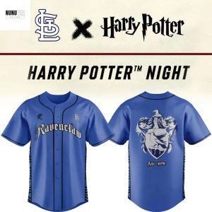 Personalized St. Louis Cardinals Ravenclaw House Baseball Jersey