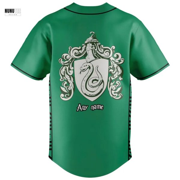 Personalized St. Louis Cardinals Slytherin House Baseball Jersey