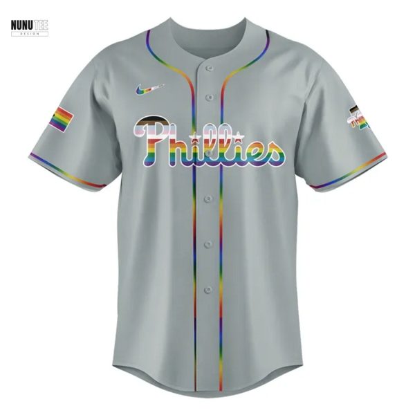 Philadelphia Phillies Happy Pride Night Be True Be You Be Proud Baseball Jersey