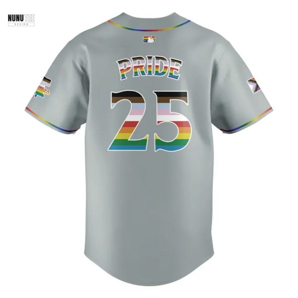 Philadelphia Phillies Happy Pride Night Be True Be You Be Proud Baseball Jersey