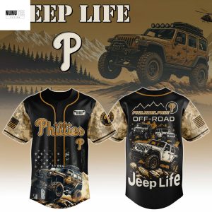 Philadelphia Phillies Jeep Life Baseball Jersey