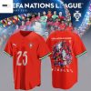 Portugal x CR7 Champions UEFA Nations League 2025 Baseball Jersey
