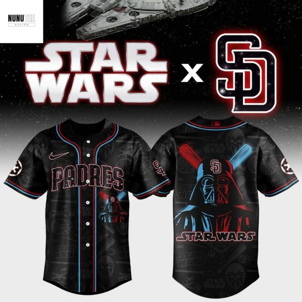 San Diego Padres Star Wars Baseball Jersey