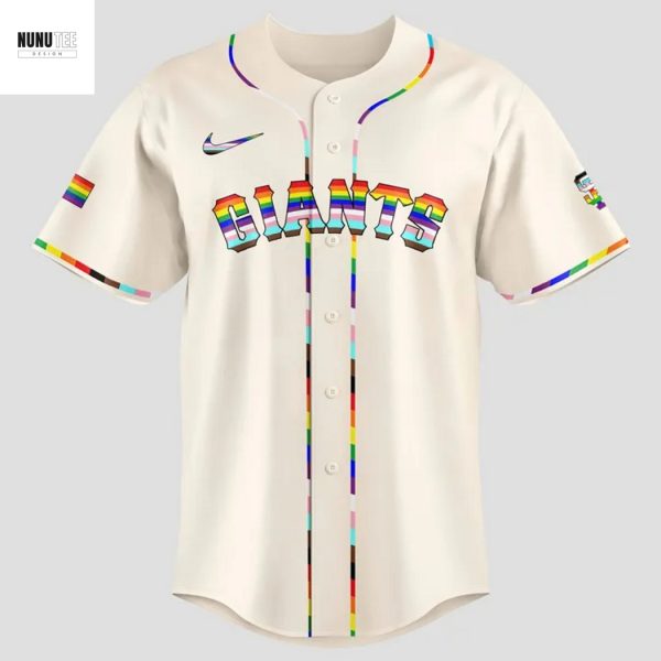 San Francisco Giants 2025 Pride Month Baseball Jersey