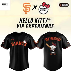 San Francisco Giants 2025 Sweet Kitty Baseball Jersey