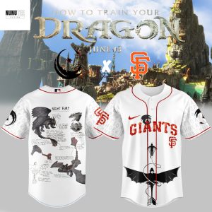 San Francisco Giants How To Train Your Dragon Baseball Jersey