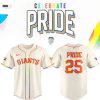 Personalized San Francisco Giants Pride Night Baseball Jersey