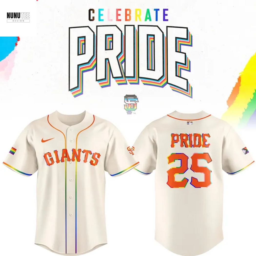 San Francisco Giants Pride Night Baseball Jersey San Francisco Giants Pride Night Baseball Jersey