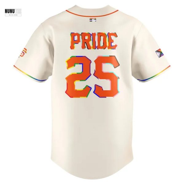 San Francisco Giants Pride Night Baseball Jersey