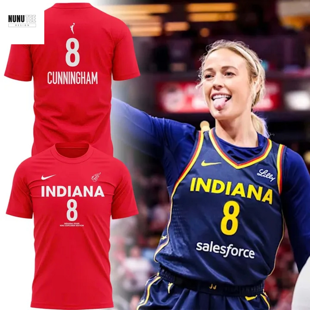 Sophie Cunningham Indiana Fever 3D T-Shirt Sophie Cunningham Indiana Fever 3D T-Shirt
