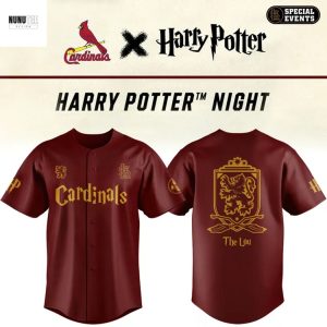 St. Louis Cardinals Harry Potter Baseball Jersey