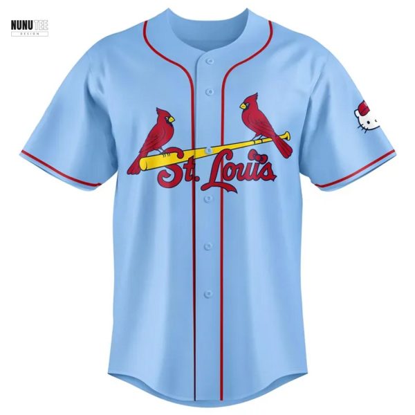 St. Louis Cardinals Hello Kitty Night Baseball Jersey