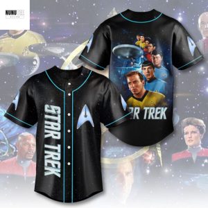 Star Trek Baseball Jersey – Black