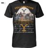 yellowstone dutton ranch 07th anniversary 2018 2025 signature thank you for the memories unisex t shirt 1 yG7wK.jpg