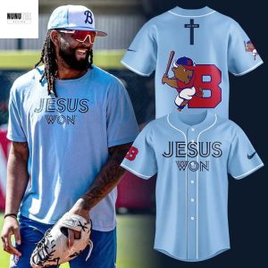 Buffalo Bisons Jesus Won Baseball Jersey