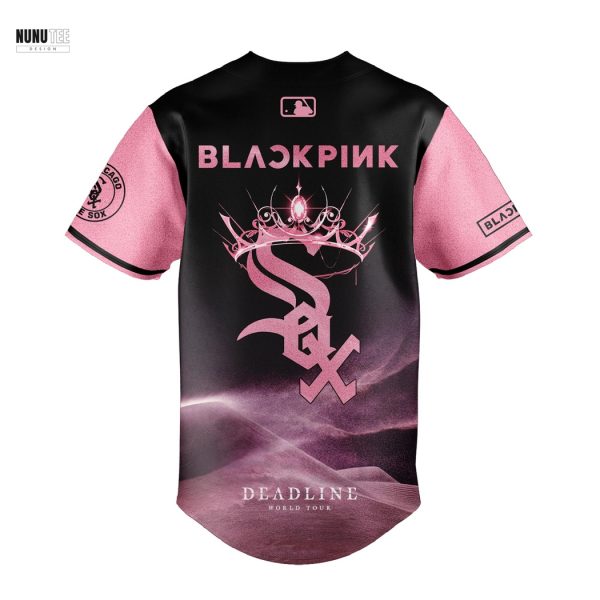 Chicago White Sox x BlackPink 2025 World Tour Baseball Jersey
